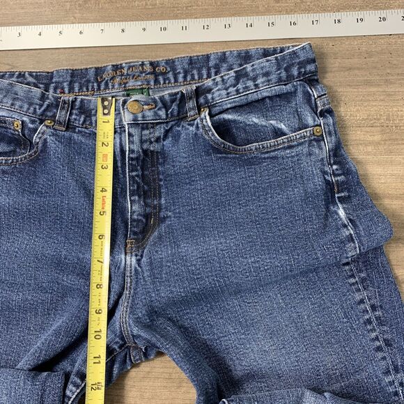 Ralph Lauren Womens Classic Bootcut Jeans Size 14 34x29 High Rise Stretch - Picture 4 of 10